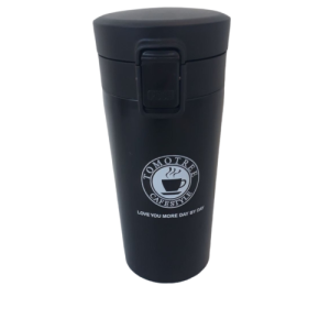 تراول ماگ استیل طرح ساده برند cup حجم 380 میلی لیتری بارکد 693