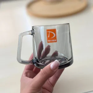 لیوان و ماگ دودی دسته دار دلی گلس بسته 6 عددی deli glass وارداتی اصل اورجینال بارکد 694318