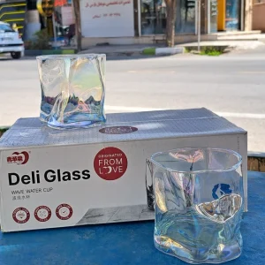 لیوان دفرمه هولوگرامی بسته 6 عددی برند deli وارداتی اصل اورجینال بارکد 69531