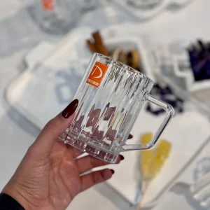 لیوان دسته دار دلی مدل مولین بسته 6 عددی Deli Glass وارداتی اصل اورجینال بارکد 699932
