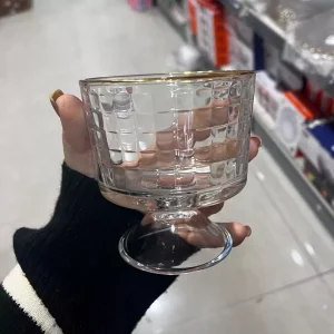 دسرخوری لب طلا برند deli  شش تایی وارداتی اصل اورجینال بارکد 690527
