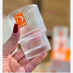 نیم لیوان شیاردار بسته 6 عددی برند Deli وارداتی اصل اورجینال بارکد 690047