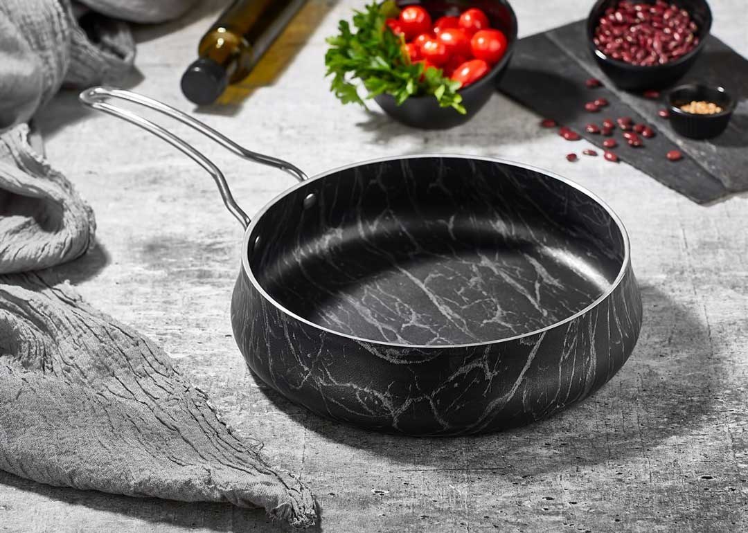 سرویس قابلمه گرانیتی پاچی 9 پارچه ماربل برند paci وارداتی اصل اورجینال بارکد 862791 - تصویر 4
