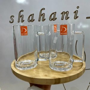 لیوان بلند دسته دار برند deli بسته ۶ عددی وارداتی اصل اورجینال بارکد 697
