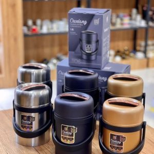 فلاسک غذا ظرف غذای سه طبقه وارداتی اصل اورجینال بارکد 699172