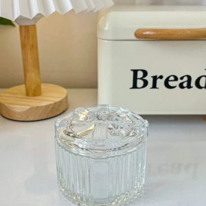 قندان بلوری گرد طرح درب پاپیون برند DELI وارداتی اصل اورجینال بارکد 698625