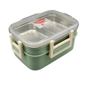 ظرف غذای 2 لیتری TINGLI مدل 3BOX وارداتی اصل اورجینال بارکد 693620