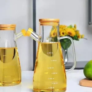 خرید ظرف روغن پیرکس در بامبو 900 میلی وارداتی